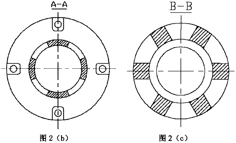 A device for separating projectile and projectile support