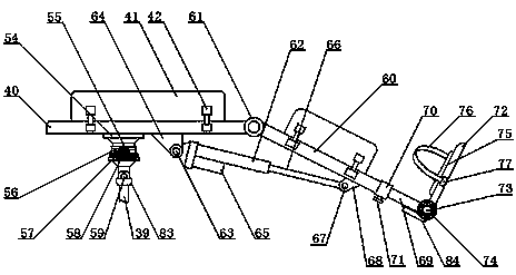 Support apparatus for leg nursing