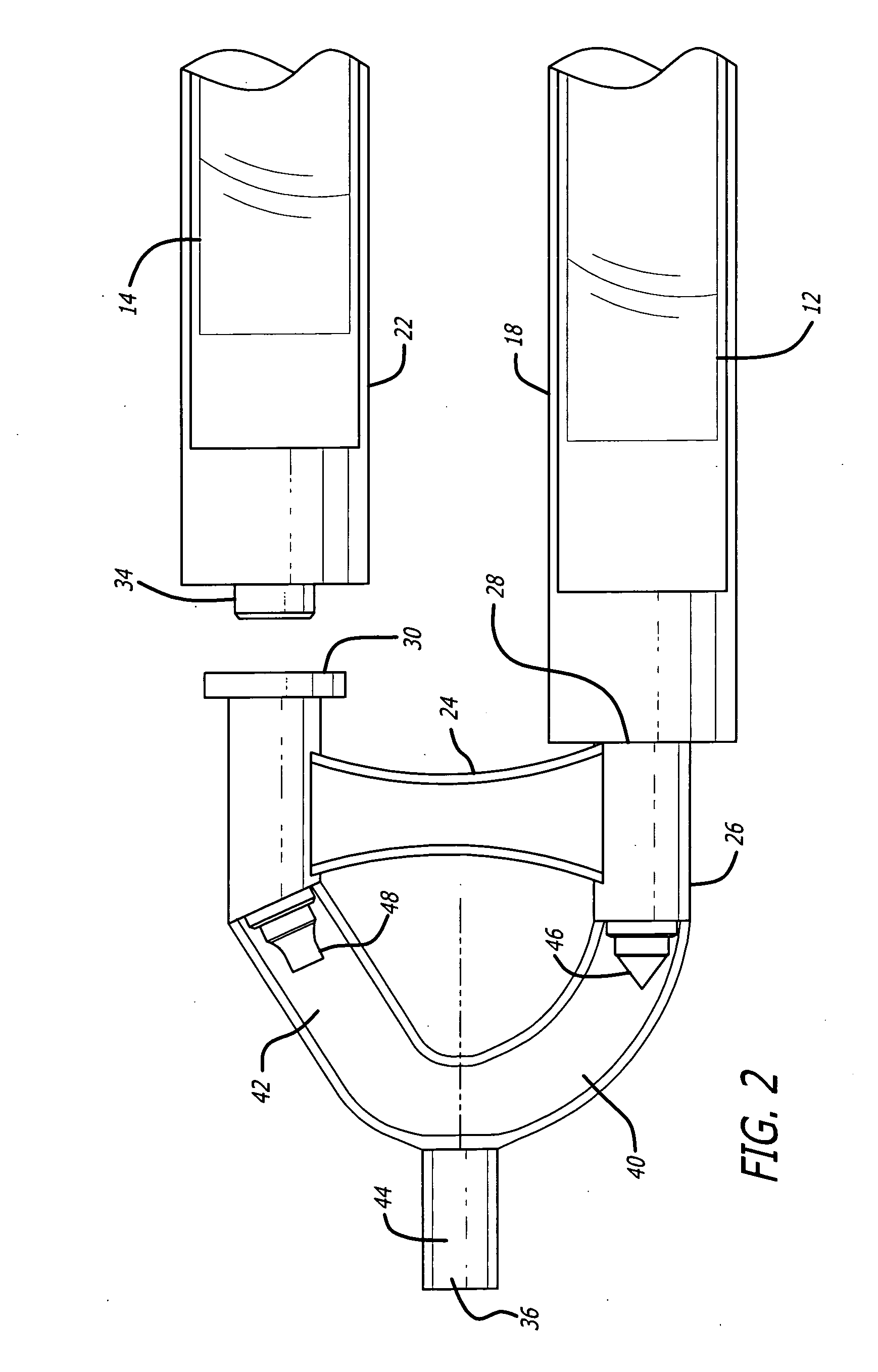 Dual syringe assembly