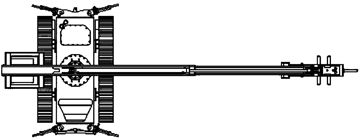 Connection dismantling robot