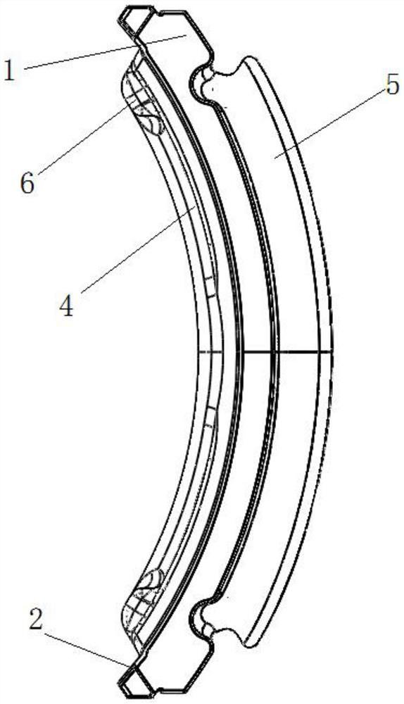 Valve sealing gasket for new energy automobile cooling system