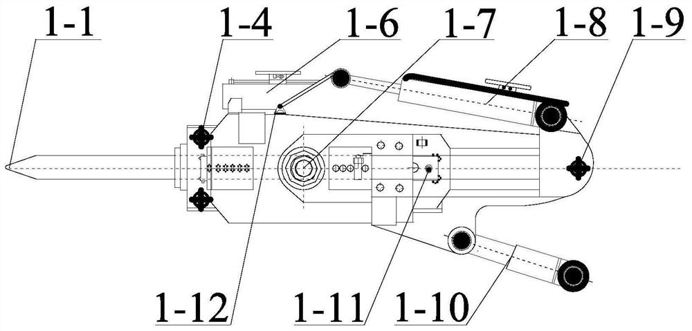 Intelligent cantilever type driving anchor machine based on image recognition and construction method