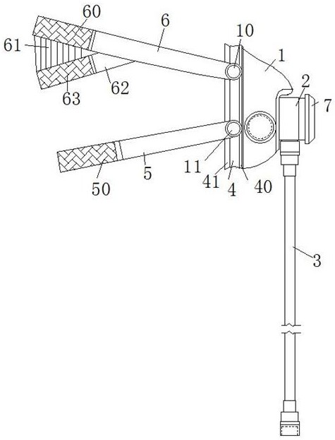 Anti-infection breathing endoscopy auxiliary device