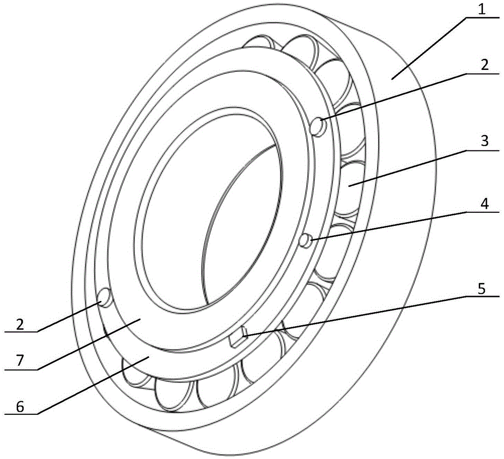 Roadheader Hob Bearing Assembly with Composite Sensor