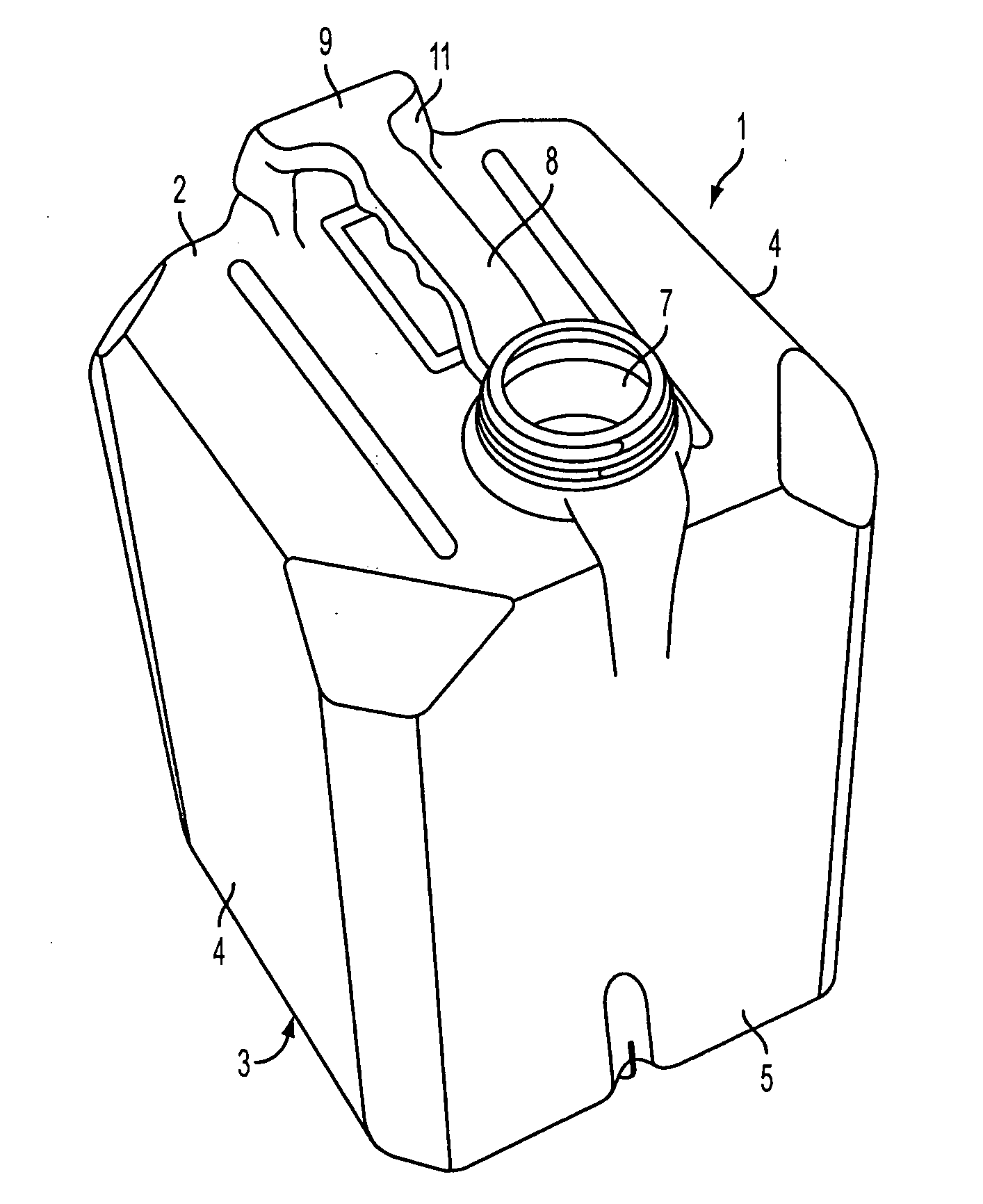 Ergonomic plastic container and package system