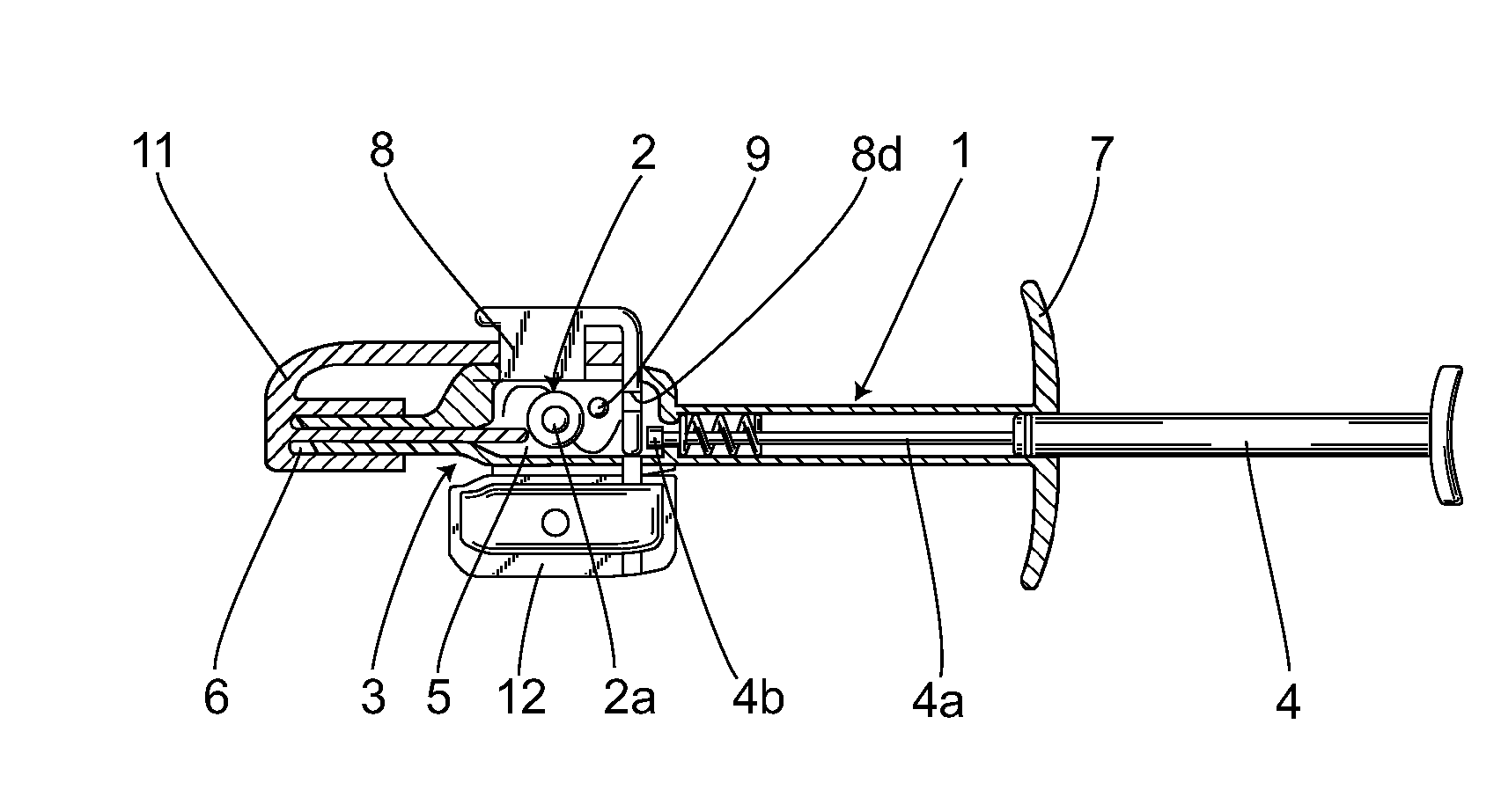 Intraocular lens inserting instrument