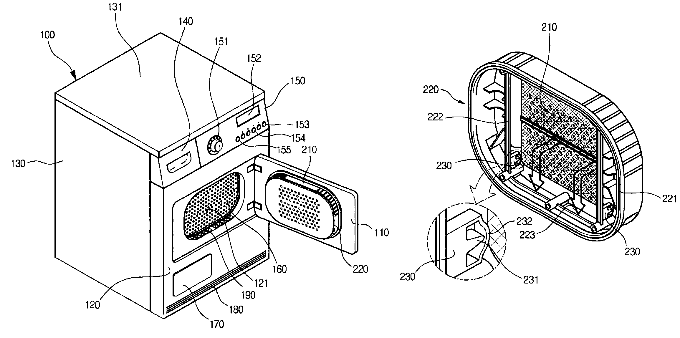 Lint filter assembly of laundry dryer