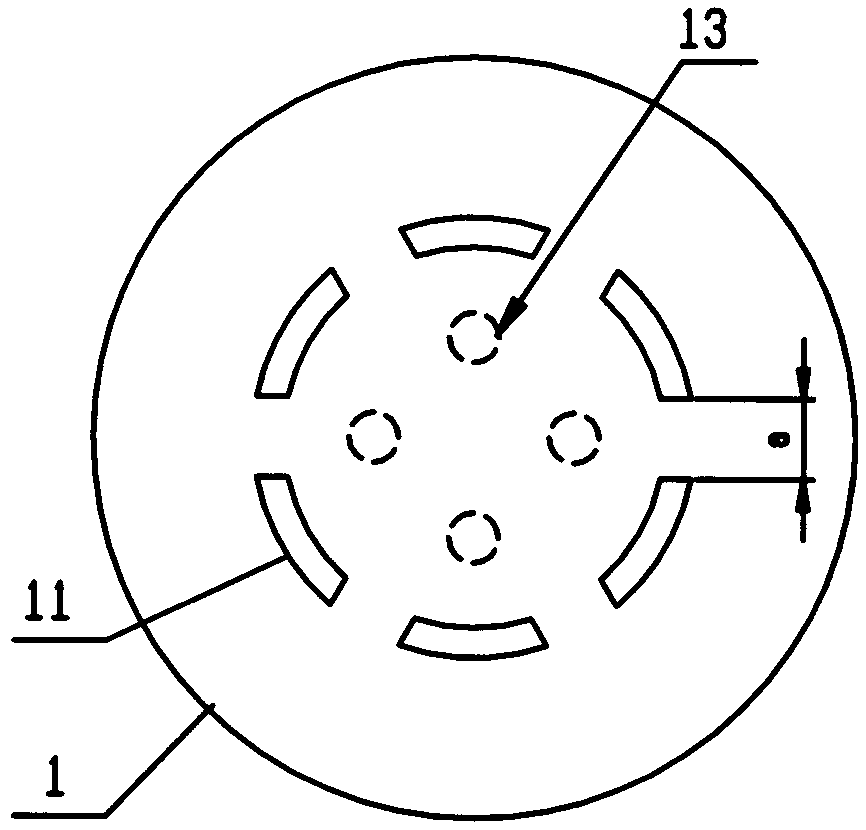 A gas-liquid distributor for ebullated bed reactor