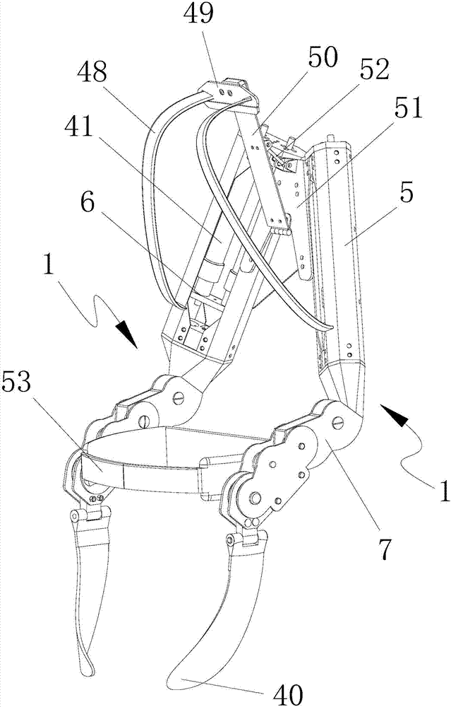 Exoskeleton assistance equipment