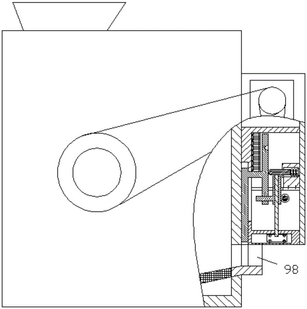 Agricultural material smashing equipment with visible window