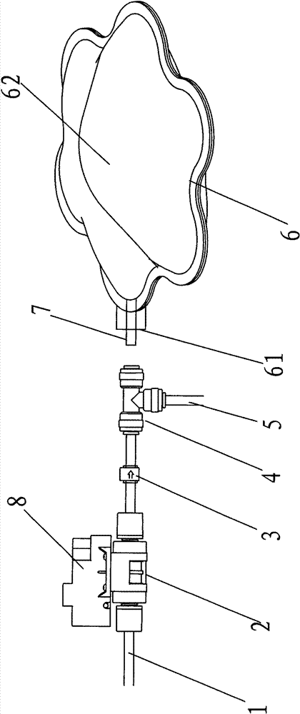 Special container device for antifouling energy-saving water machine