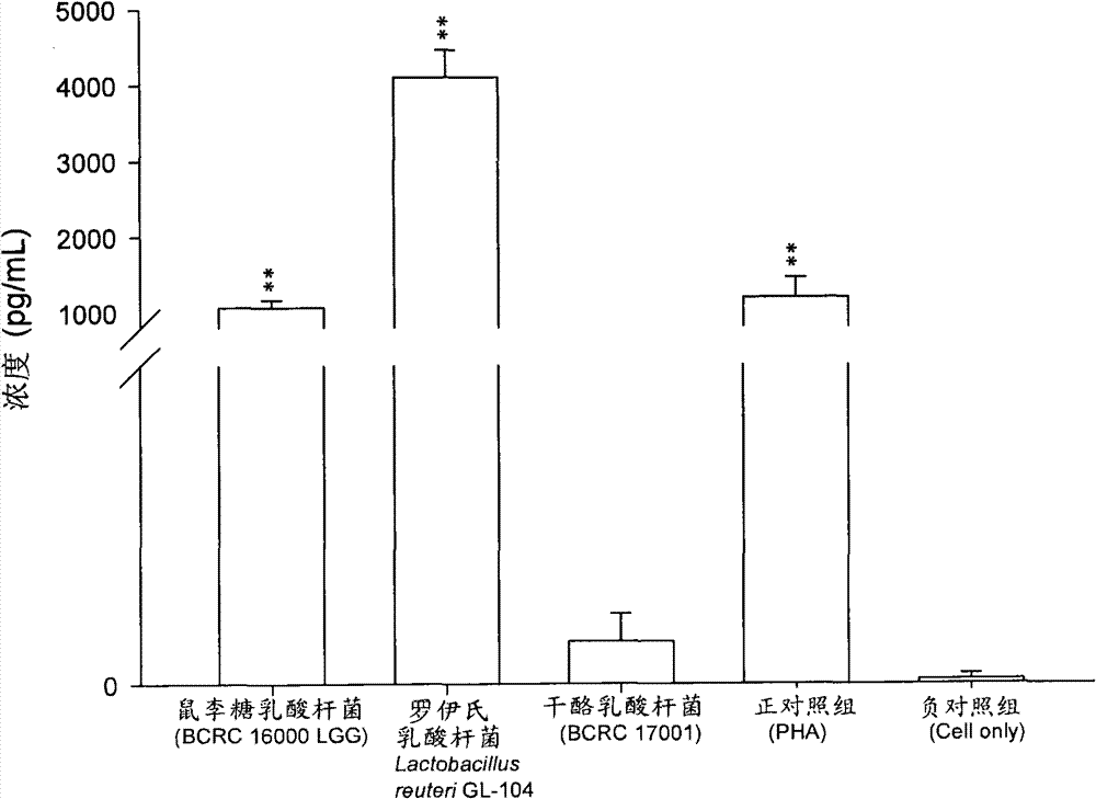 Food composition and medicinal composition of lactobacillus strain for treating allergy