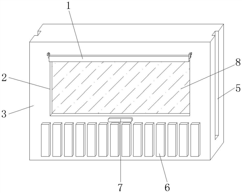 Simple music score teaching device for music education