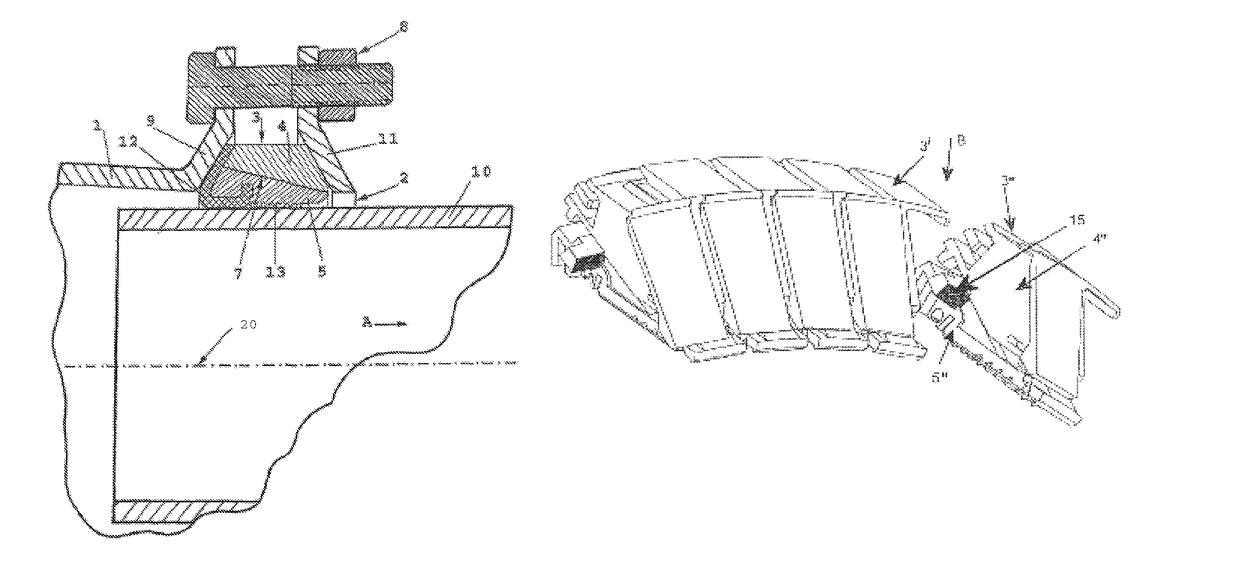 Coupling device for a tube