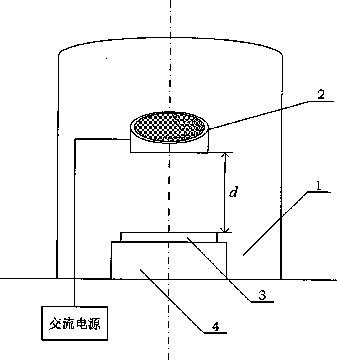 Method for preparing bismuth telluride nano-wire array by physical vapour deposition