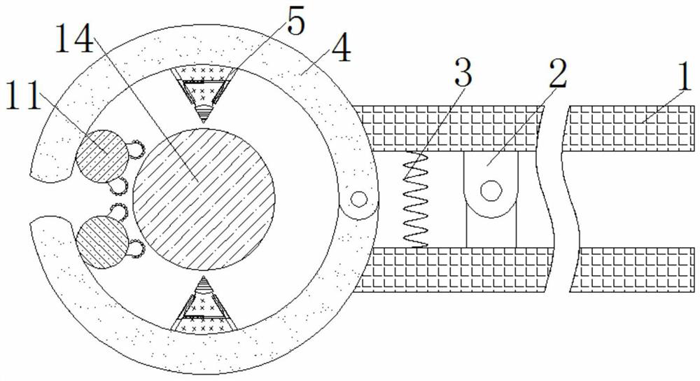 A de-icing device for high-altitude cable eddy current using UAV in winter