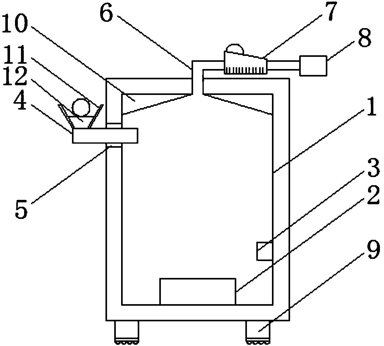 Anesthesia evaporation tank accurately controlling spraying concentration