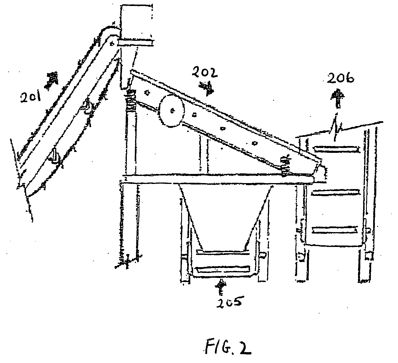 Separation system for single stream compressed recyclables