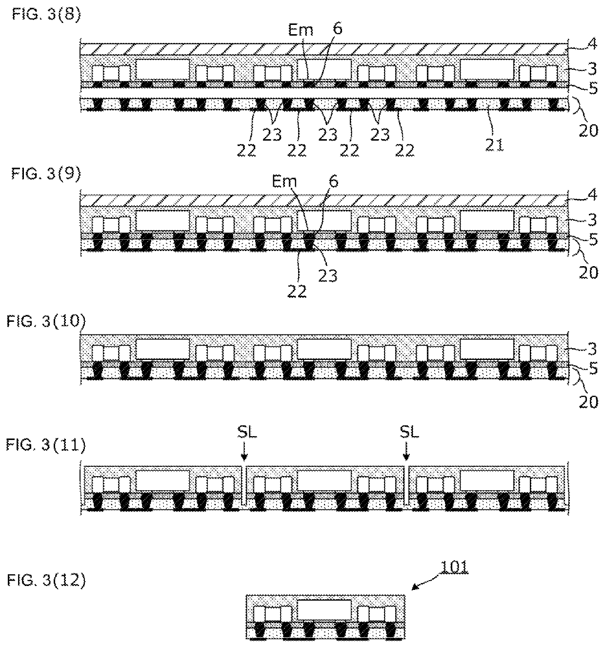 Method for manufacturing module component