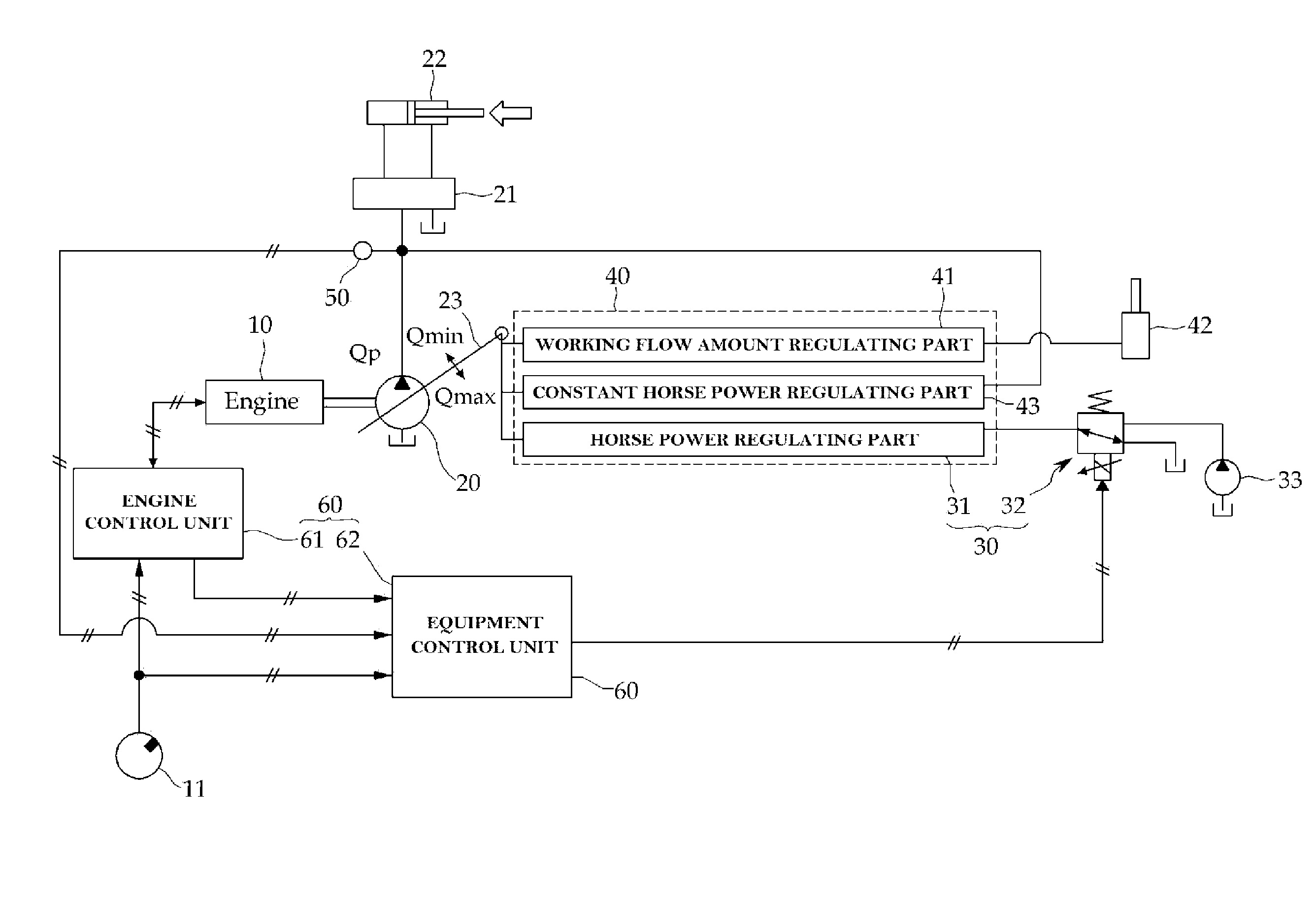 Power control apparatus and power control method of construction machine