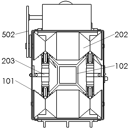 A split type transmission line deicer