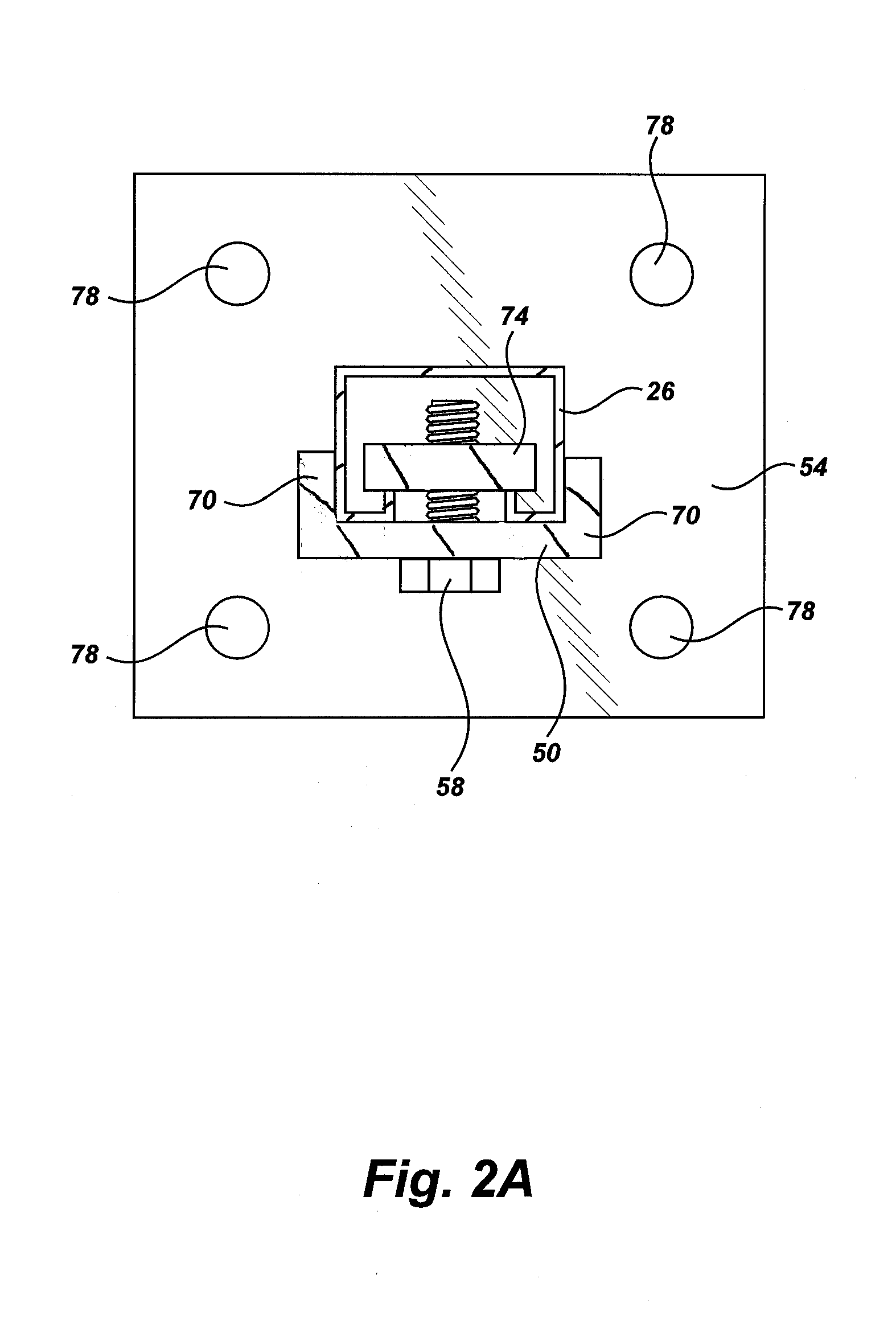 Adjustable target mount