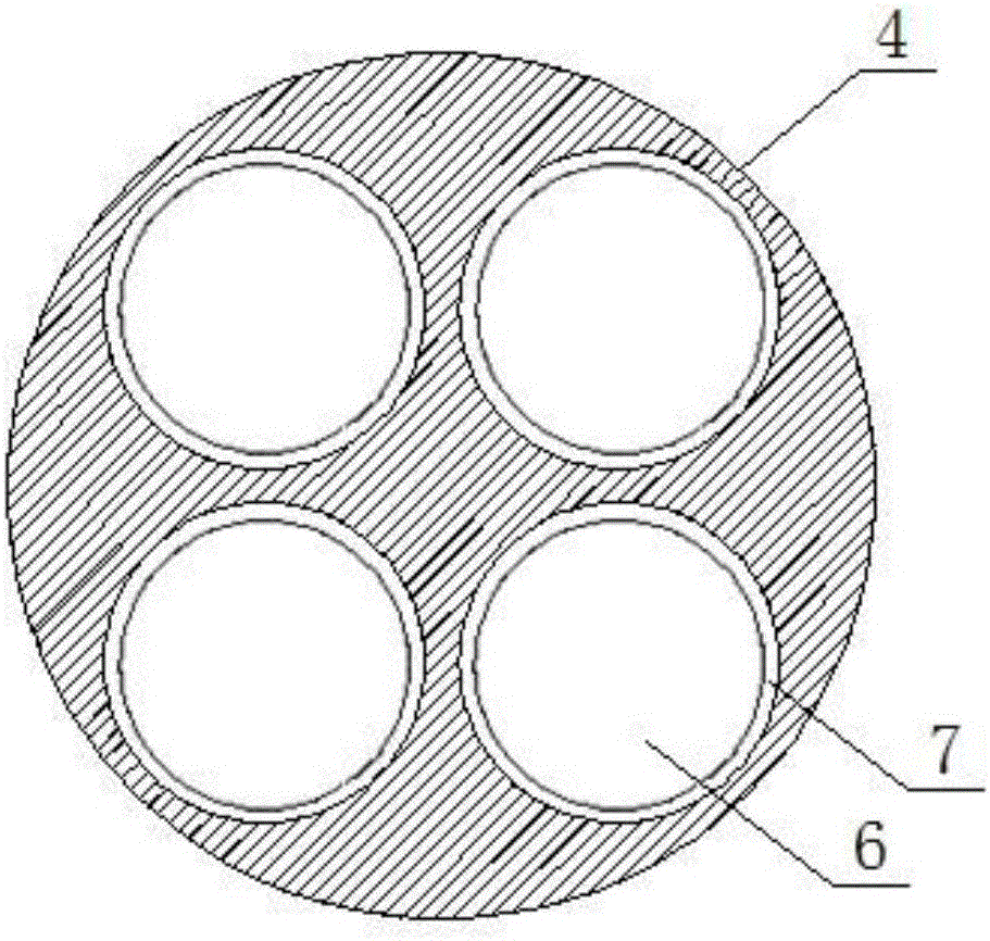 Road foundation or base and building soft foundation grouting reinforcement method