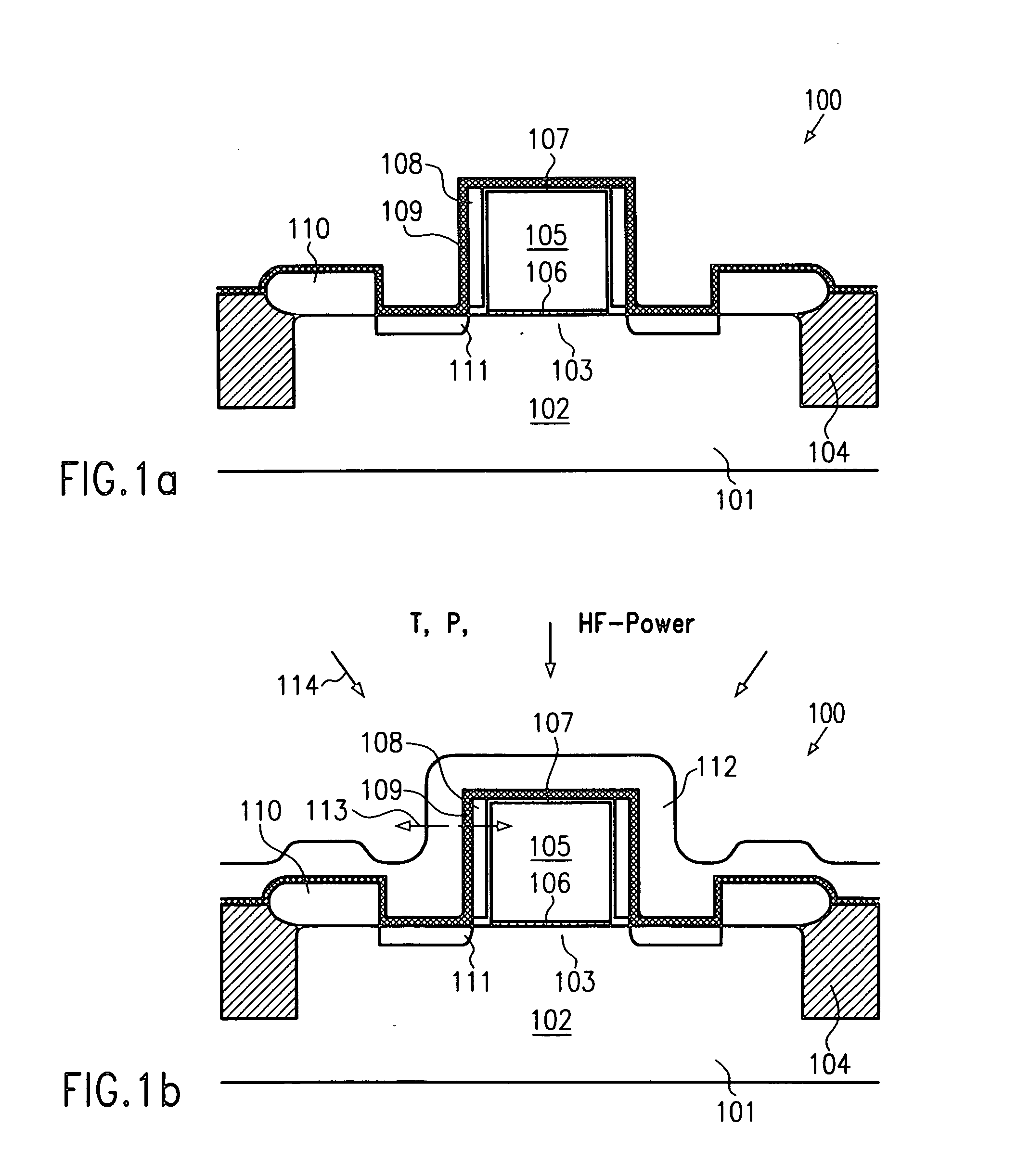 Spacer for a gate electrode having tensile stress and a method of forming the same