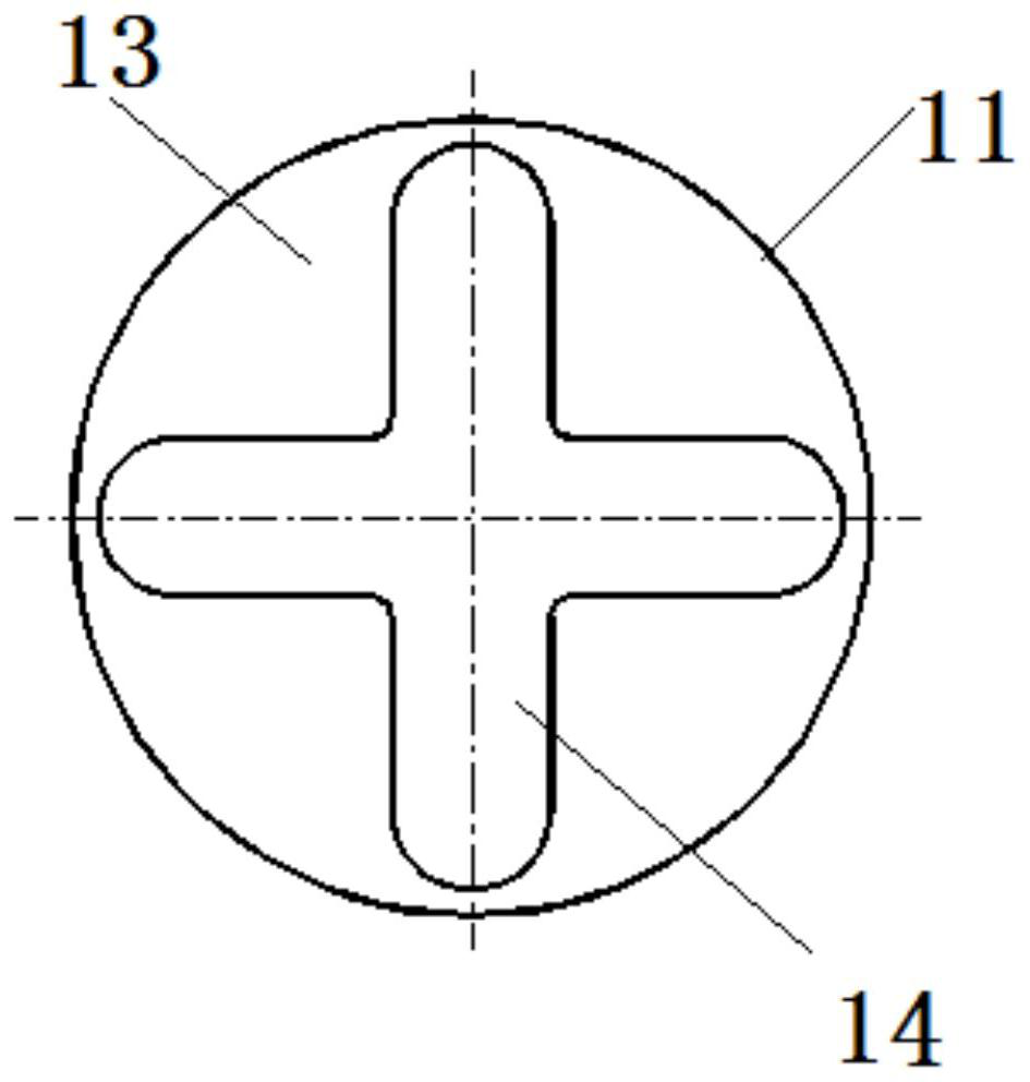 A marine temporary railing column and its installation and use method