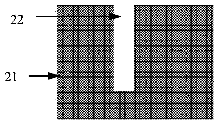 Deep trench filling method