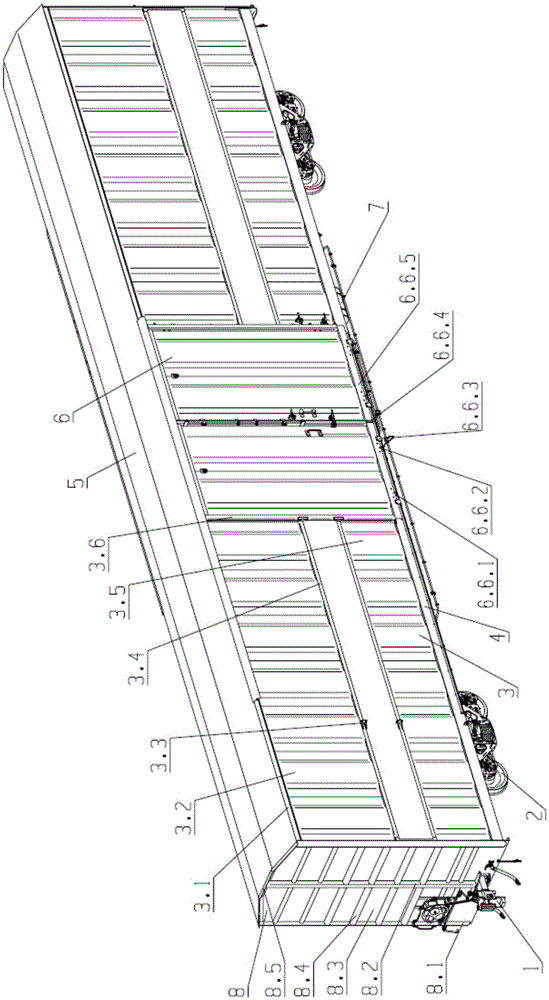 High-capacity pallet transport boxcar