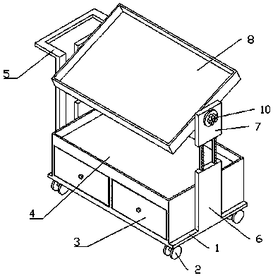 Medical nursing cart