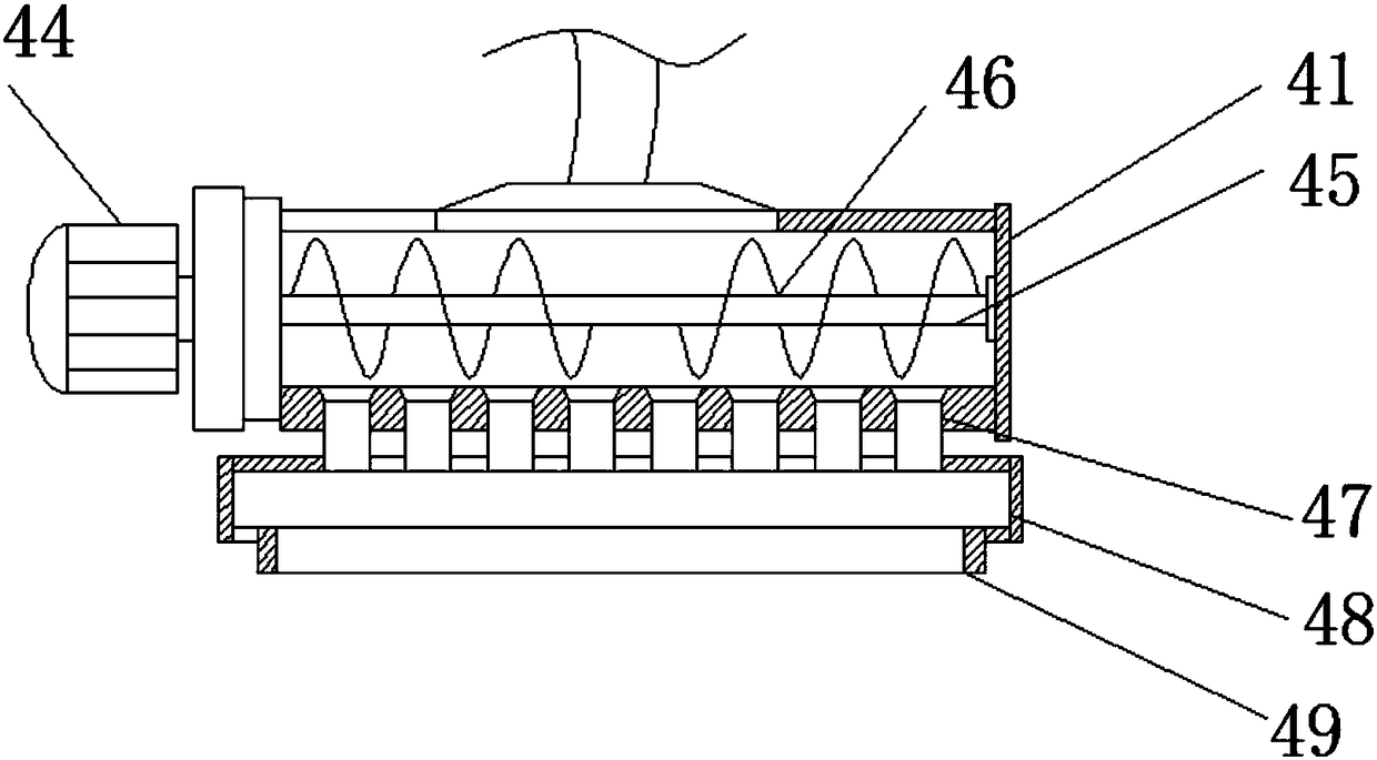 Cement flattening compacting device for road construction