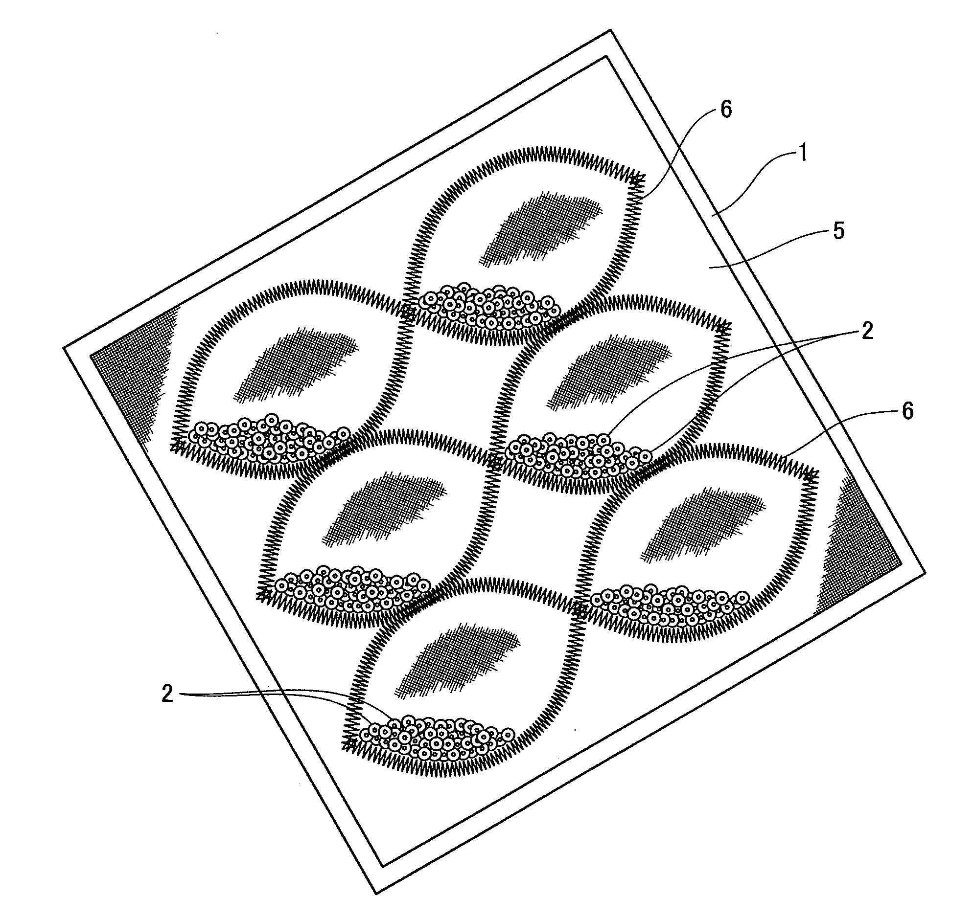 Making a decorative design with decorative elements arranged in freely movable fashion