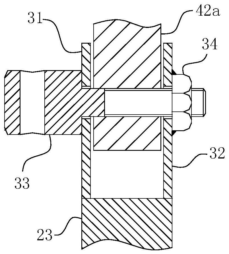 A blowing fixture for removing labels from enameled wire reels