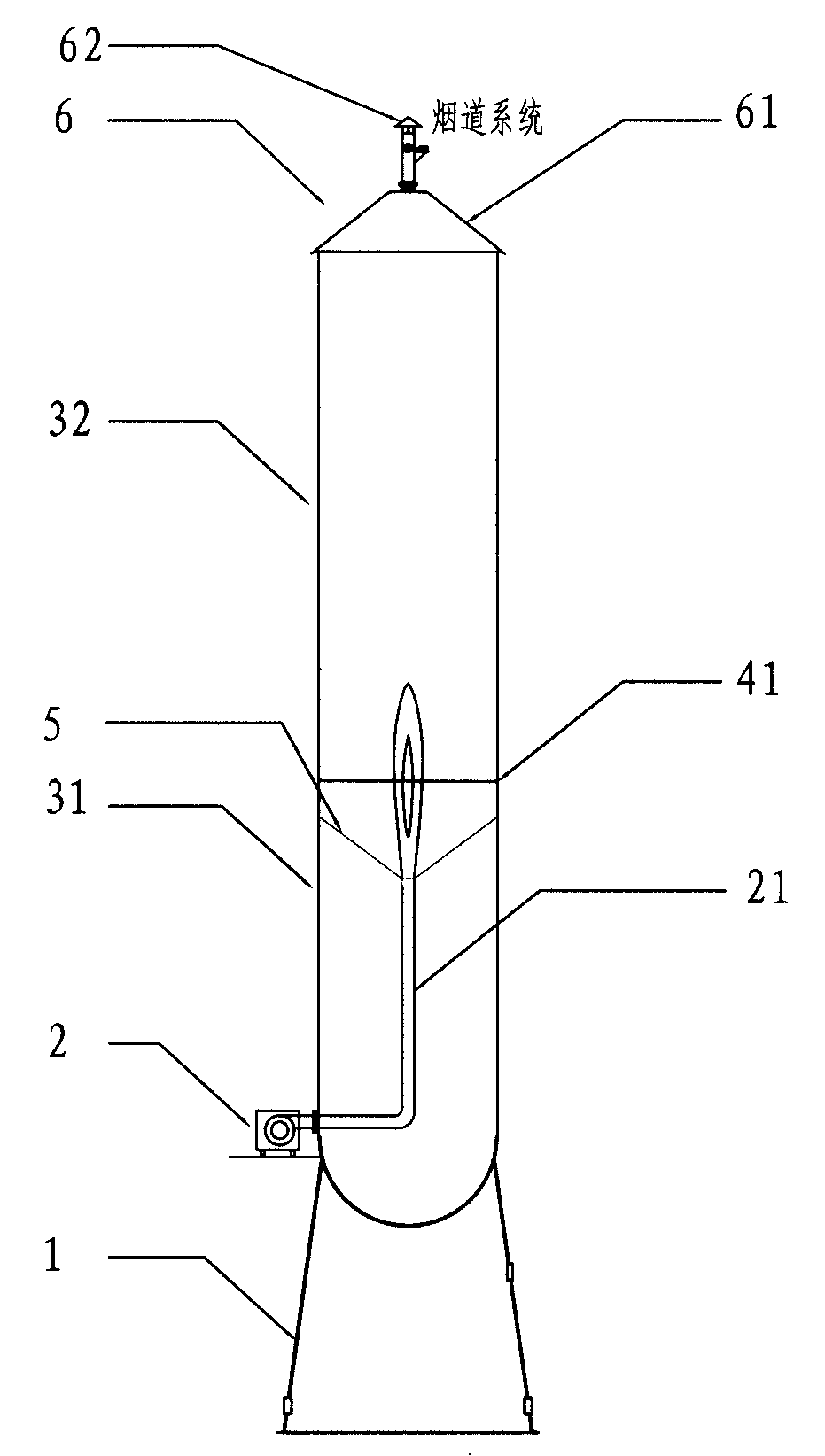 In-situ piecewise heat treatment method of large pressure container