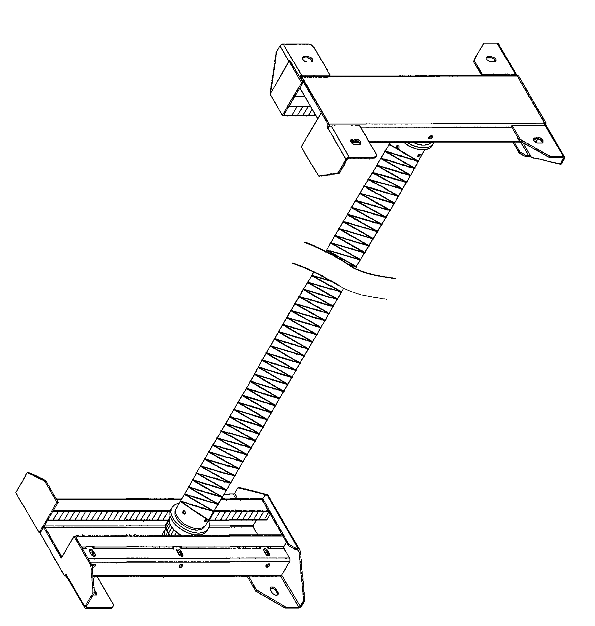 Printing medium mechanism unit for printer