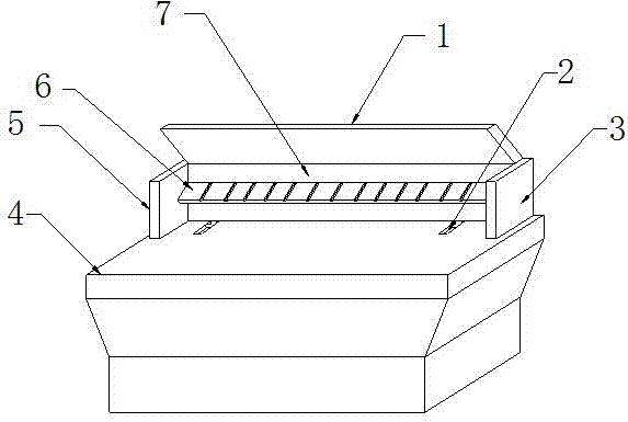 Lathe splash-proof device for industrial machine