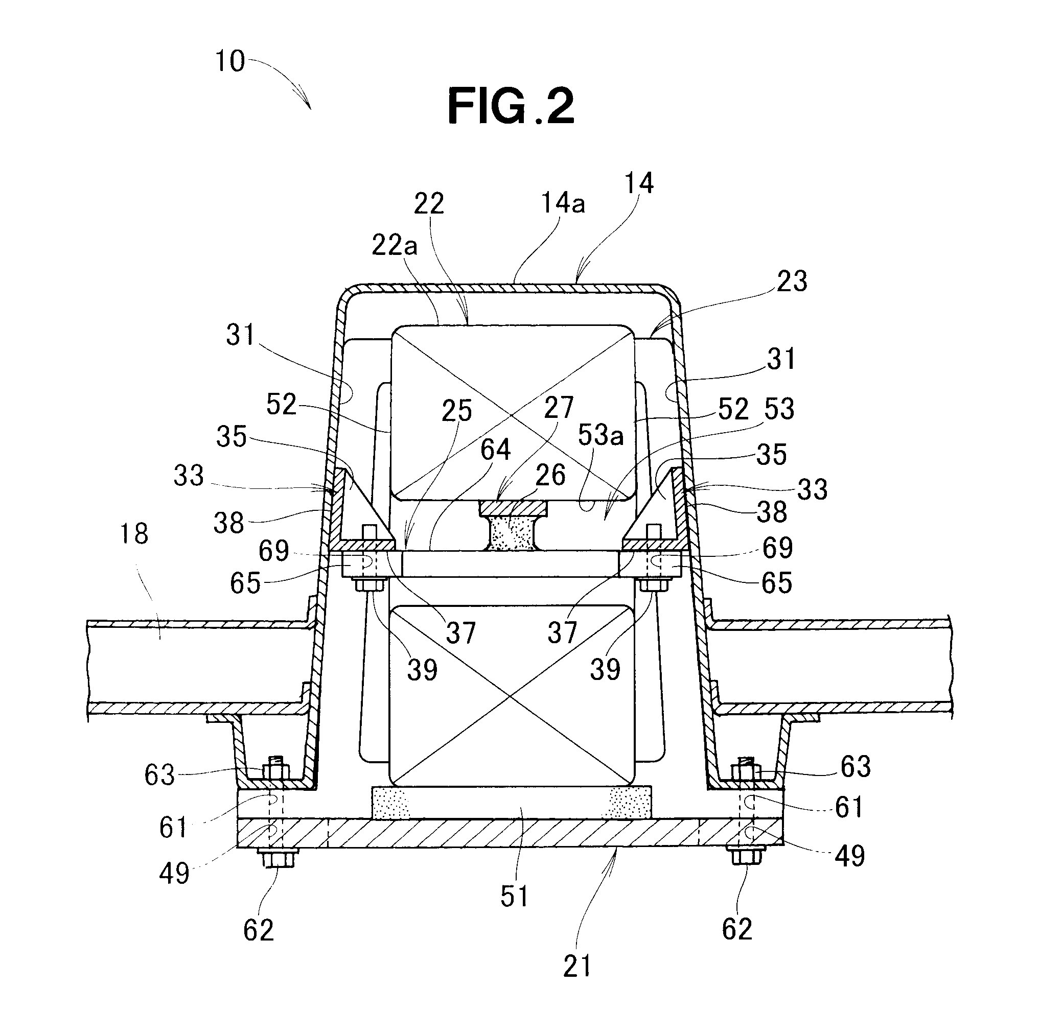 Vehicle body floor structure