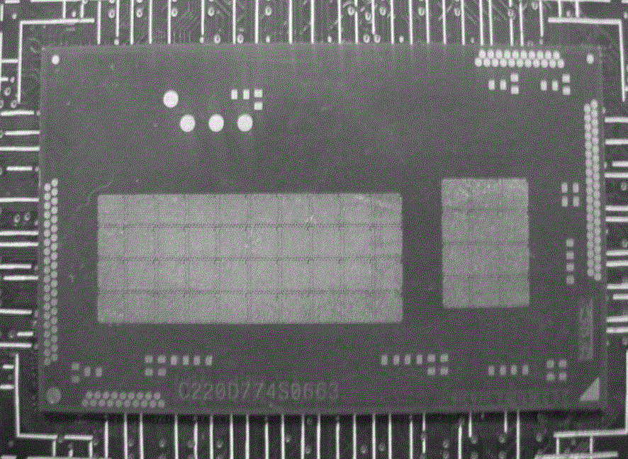 Chip BGA packaging reinforcing method