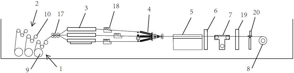 Rolling mill for three-layer compounded micro-profiled electric contact strip