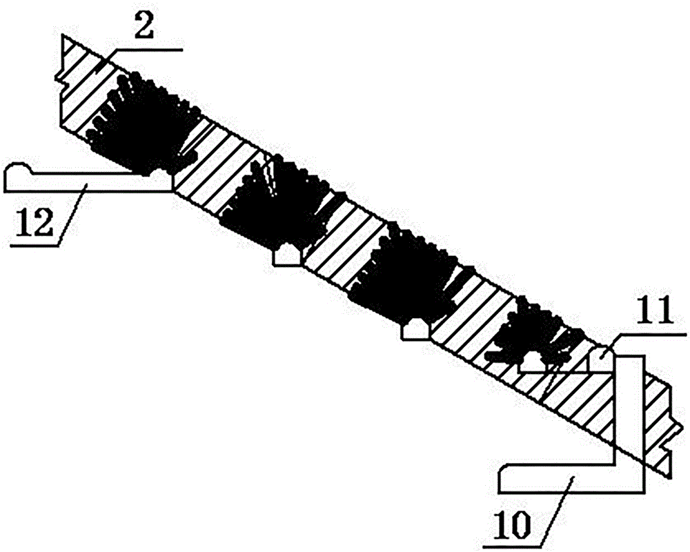 Medium-length-hole room-and-pillar method of synchronically forming barrier pillars