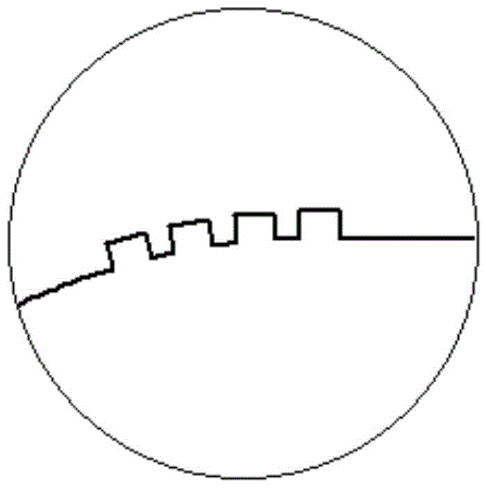 A model stage of a centrifugal compressor