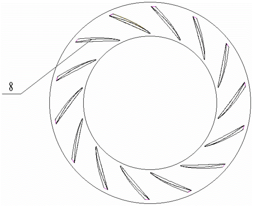 A model stage of a centrifugal compressor