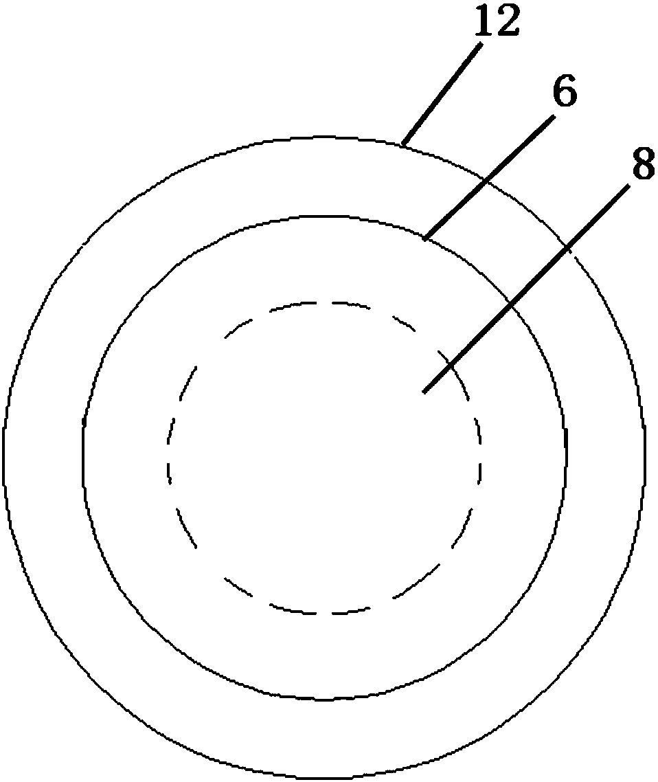 A suspended aeration device with water restoration function