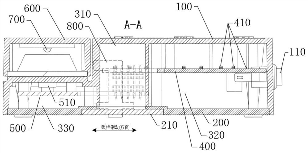 Identification device for distinguishing natural diamond, synthetic diamond and moissanite based on transmission method