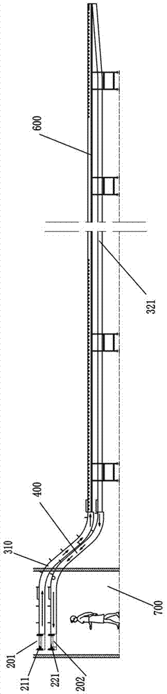 Logistics conveying system