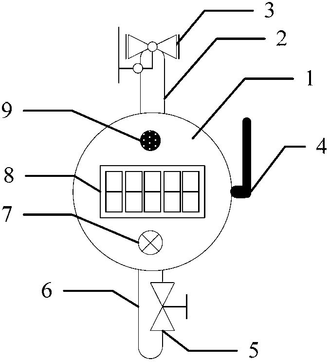 3G-based remote fire-fighting oxygen cylinder monitoring alarm