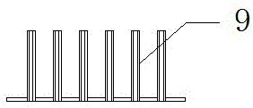 Device and method for simultaneously removing sulfur and mercury through paper-pulping black liquor