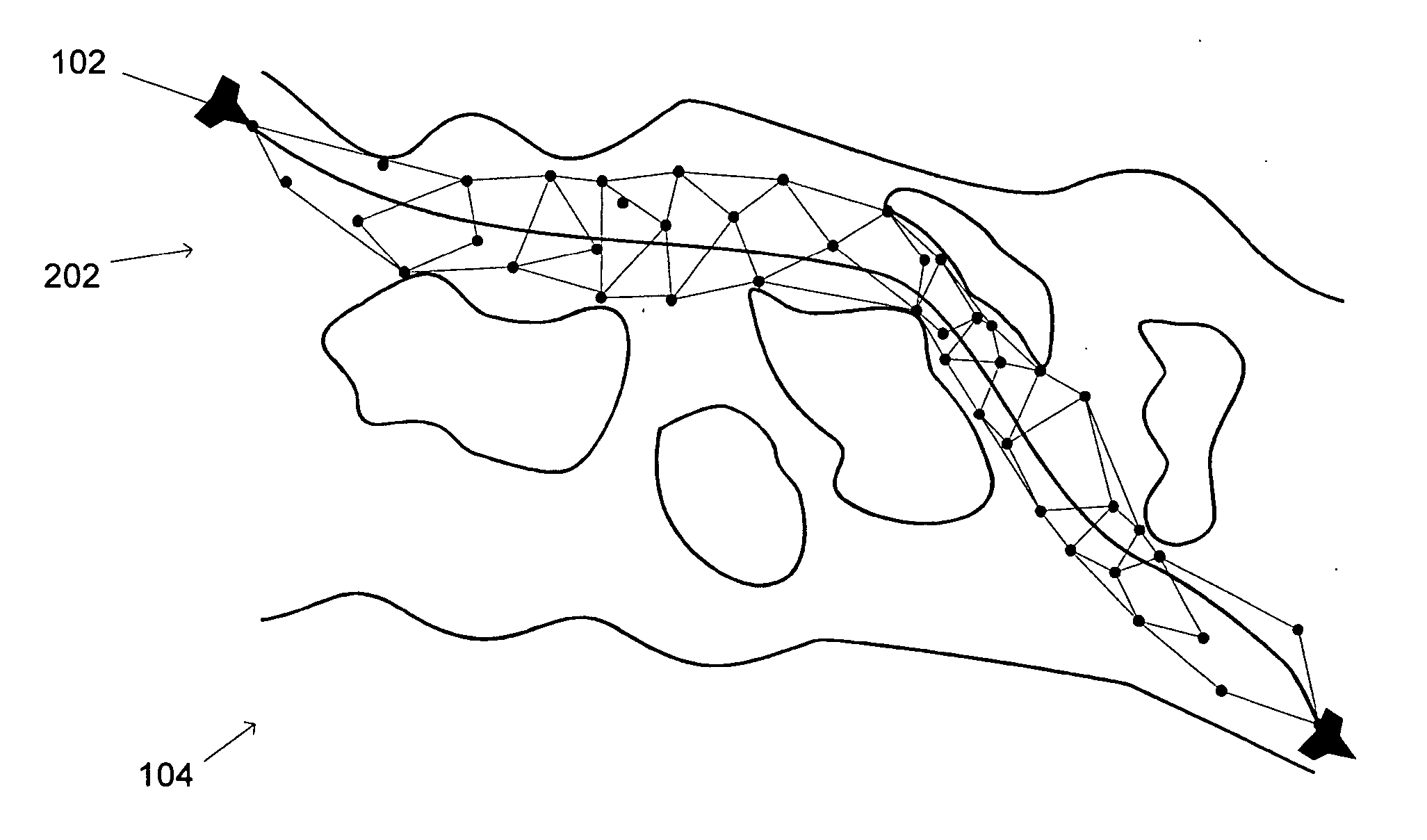 Trajectory generation using non-uniform rational B-splines